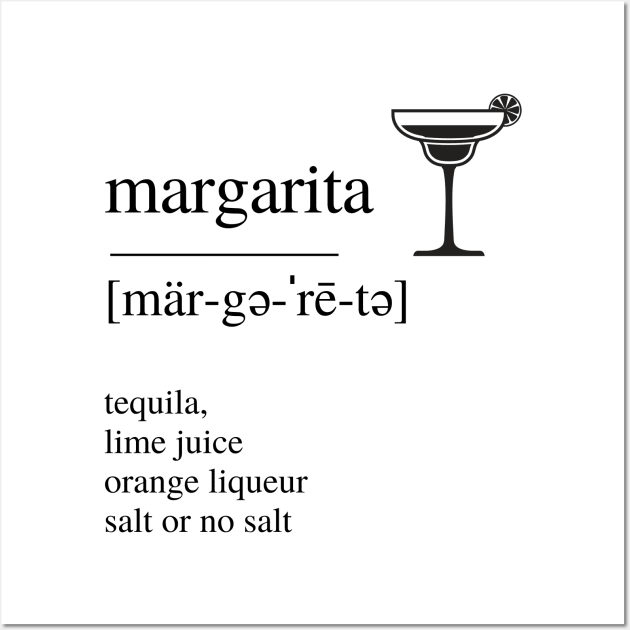 Margarita cocktail Wall Art by LushLife